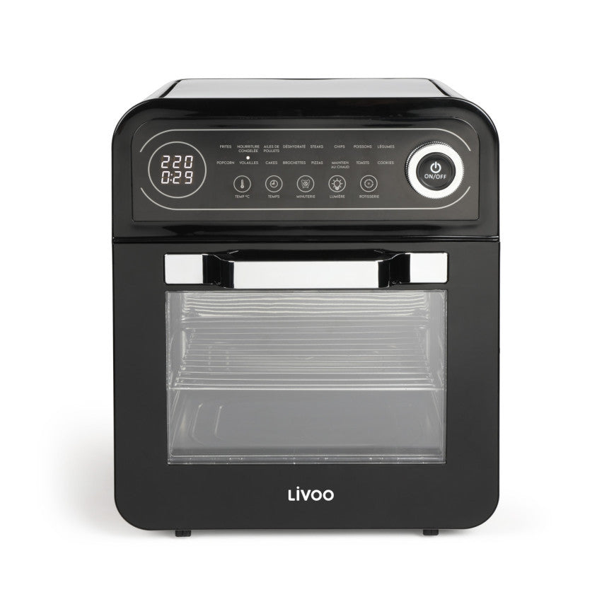 Four multifonction 2-en-1 : Air chaud + Friteuse sans huile Livoo