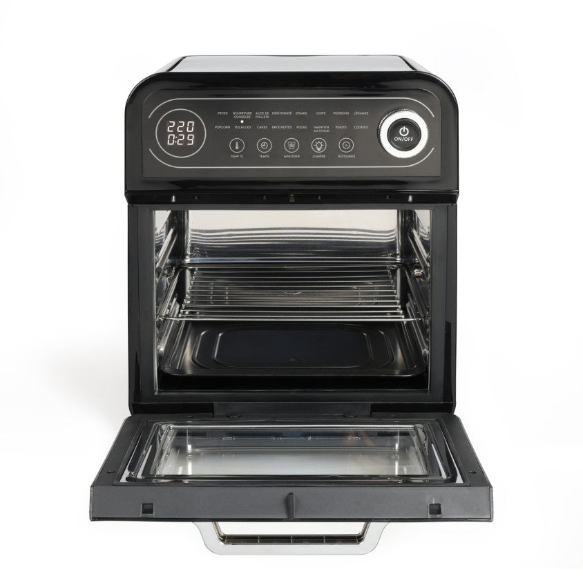 Four multifonction 2-en-1 : Air chaud + Friteuse sans huile Livoo
