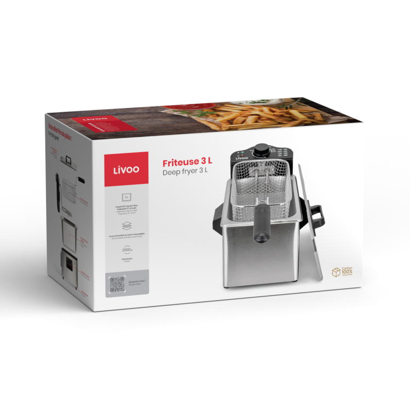 Friteuse 3 L Livoo