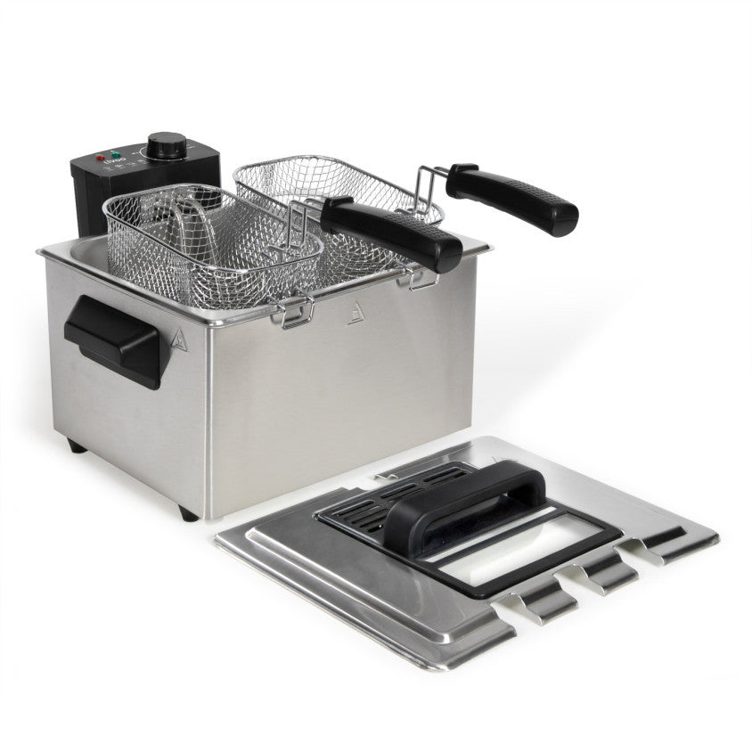 Friteuse 5 L avec 3 paniers Livoo