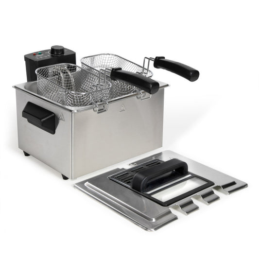Friteuse 5 L avec 3 paniers Livoo