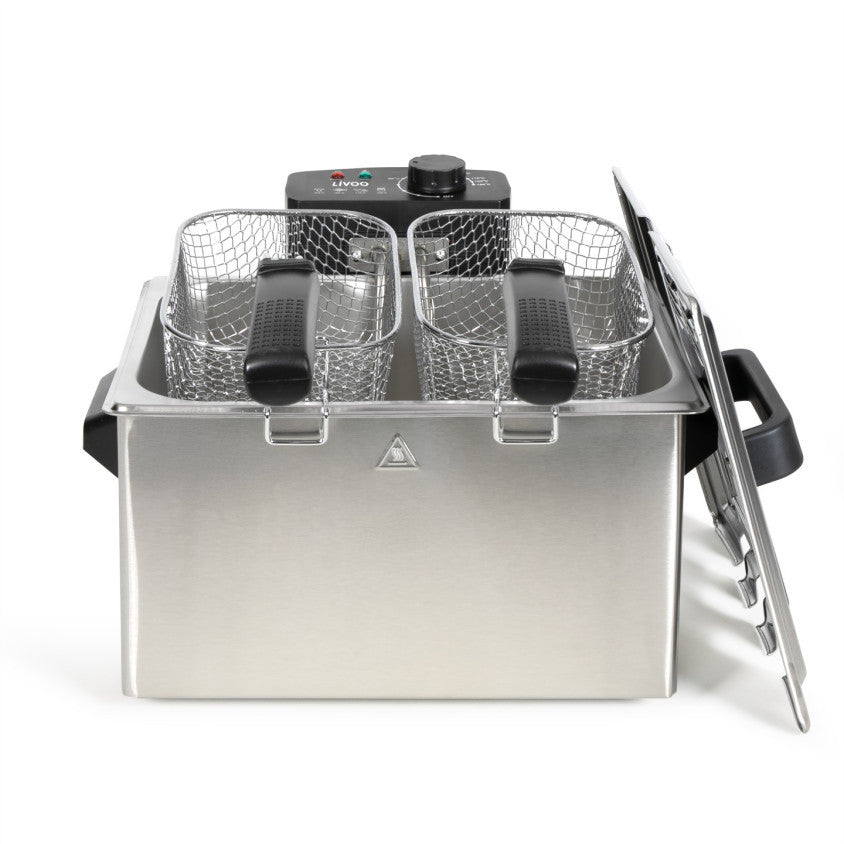Friteuse 5 L avec 3 paniers Livoo