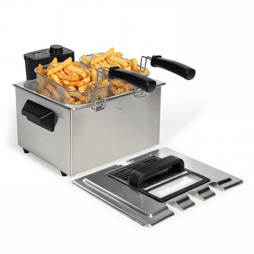 Friteuse 5 L avec 3 paniers Livoo