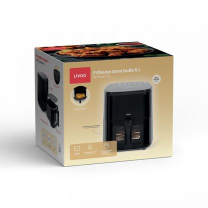 Friteuse sans huile 5 L Livoo