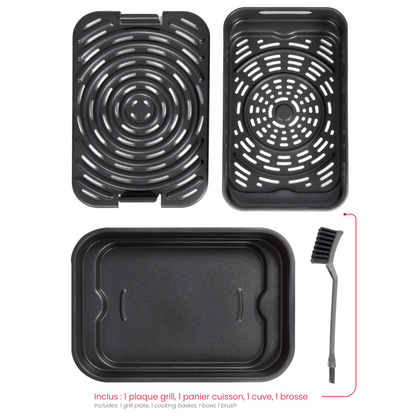 Friteuse sans huile & Grill 6 L - Livoo x Marmiton