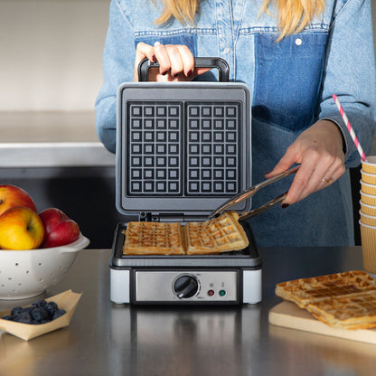 Gaufrier avec thermostat ajustable Livoo