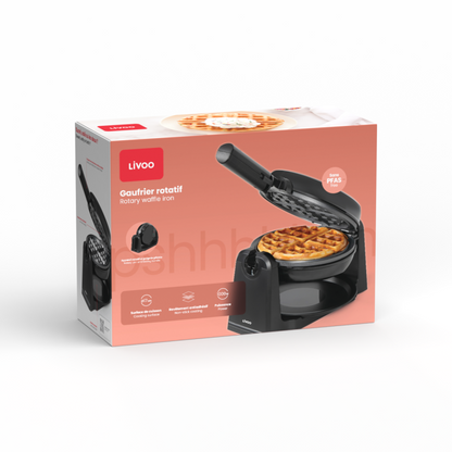 Gaufrier rotatif Livoo