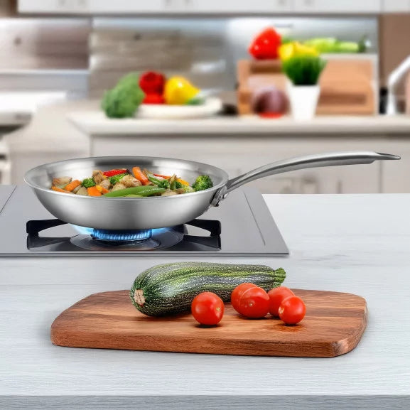 Gourmet - Poêle inox 20 cm - Cuisinox
