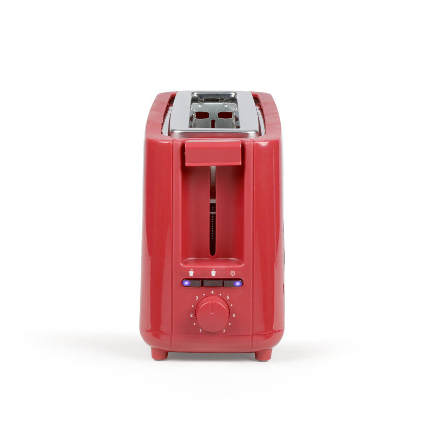 Grille-pain fente longue Livoo – rouge chili