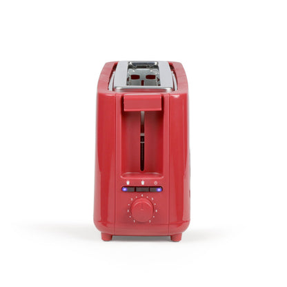 Grille-pain fente longue Livoo – rouge chili