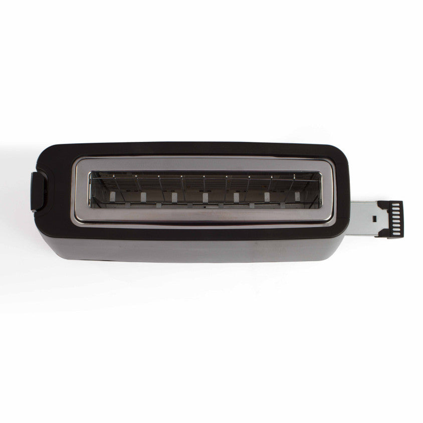 Grille-pain fente longue Livoo – noir
