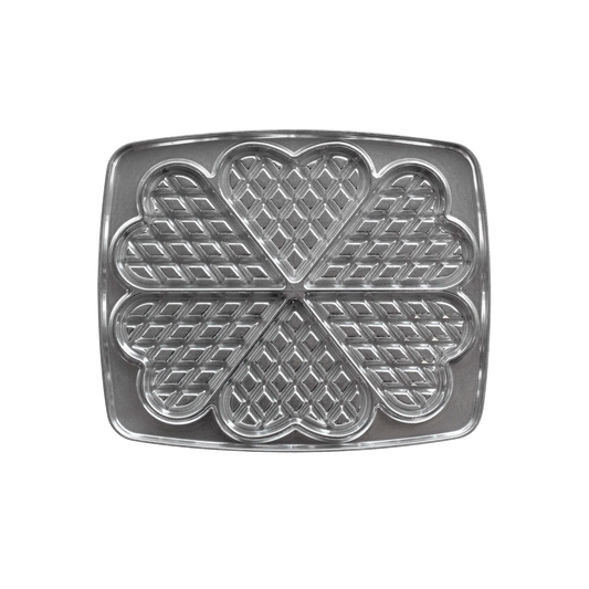 Plaques traditionnelles Gaufres coeur - Super 2 LAGRANGE 030521