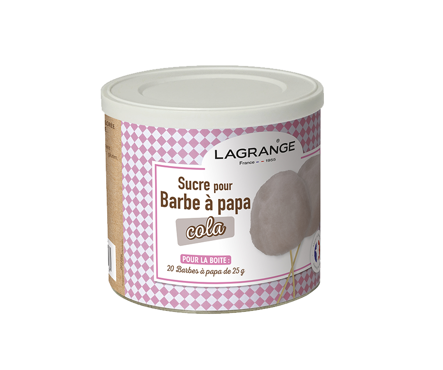 Sucre à barbapapa Cola LAGRANGE 380009