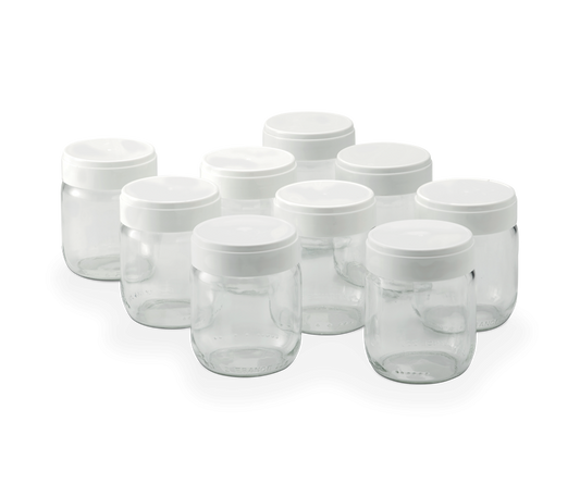 Jeu de 9 pots de yaourt LAGRANGE 430301