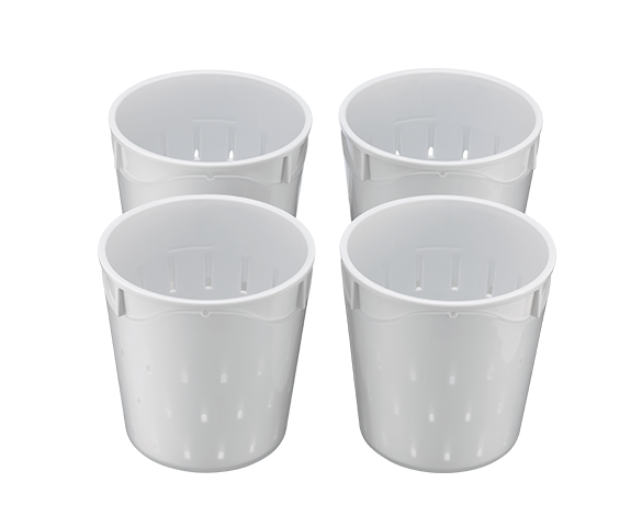 Lot de 4 faisselles 0,25L LAGRANGE 440004