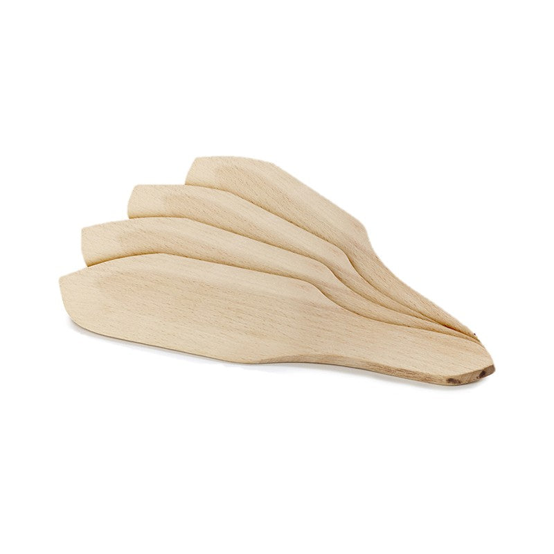 Lot de 4 petites spatules à crêpe LAGRANGE AC100101