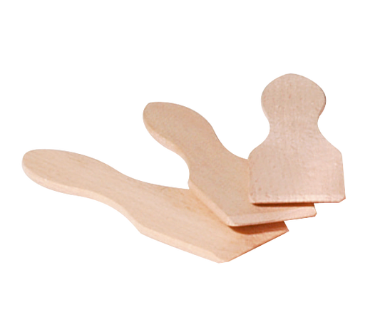 Lot de 8 spatules en bois LAGRANGE AC509100