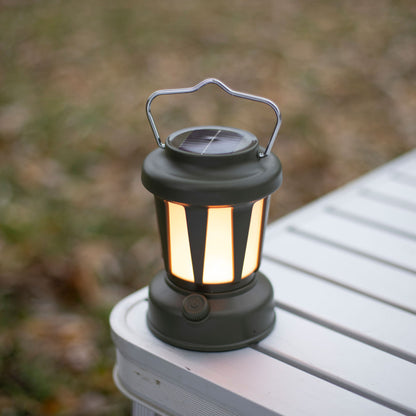 Lampe solaire rechargeable Livoo – gris