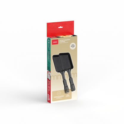 Lot de 2 caquelons à raclette Livoo
