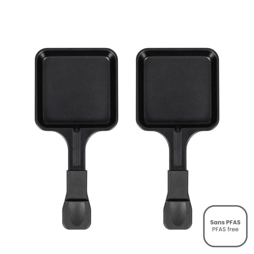 Lot de 2 caquelons à raclette Livoo