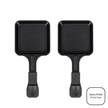 Lot de 2 caquelons à raclette Livoo
