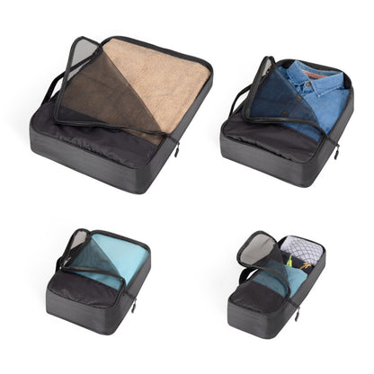 Lot de 4 cubes organisateur de voyage Livoo