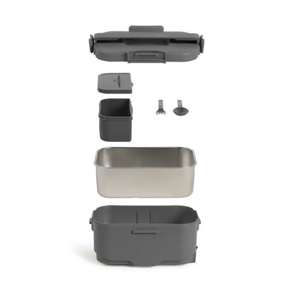 Lunch box chauffante Livoo – gris