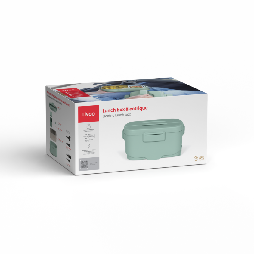 Lunch box chauffante Livoo – vert