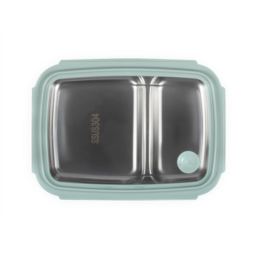 Lunch box isotherme Livoo – vert et crème