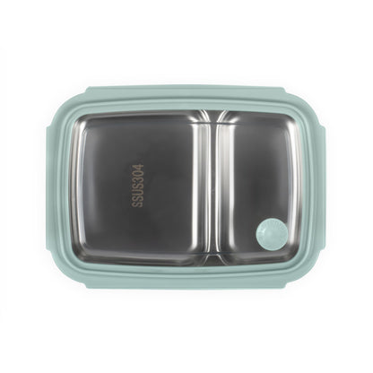 Lunch box isotherme Livoo – vert et crème