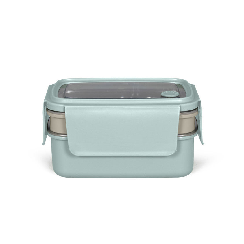 Lunch box isotherme Livoo – vert et crème