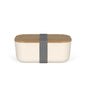 Lunch box recyclé Livoo – crème et gris