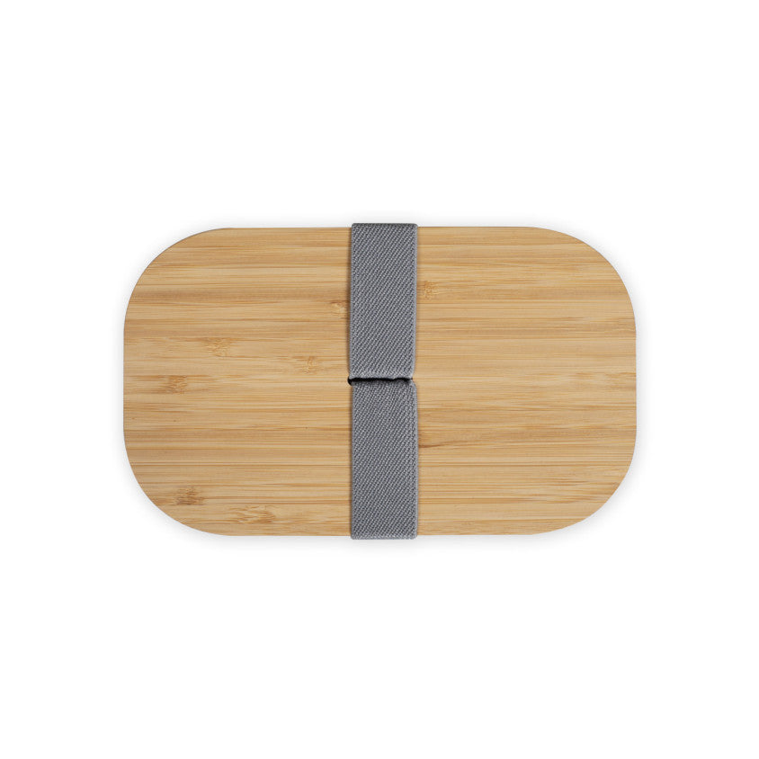 Lunch box recyclé Livoo – crème et gris