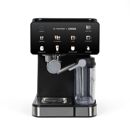 Machine à café expresso multifonction – Livoo x Marmiton