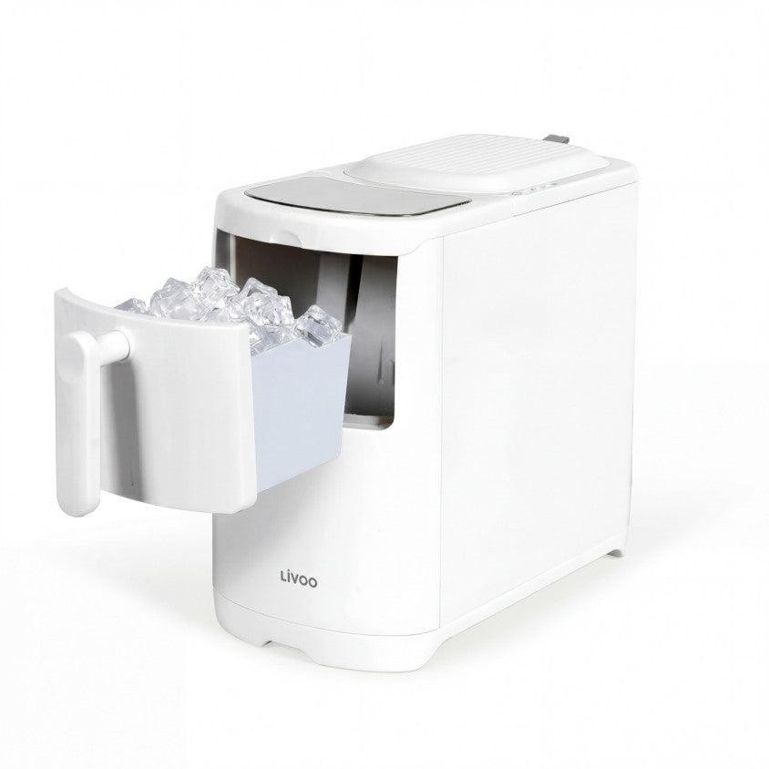 Machine à glaçons compacte avec tiroir Livoo