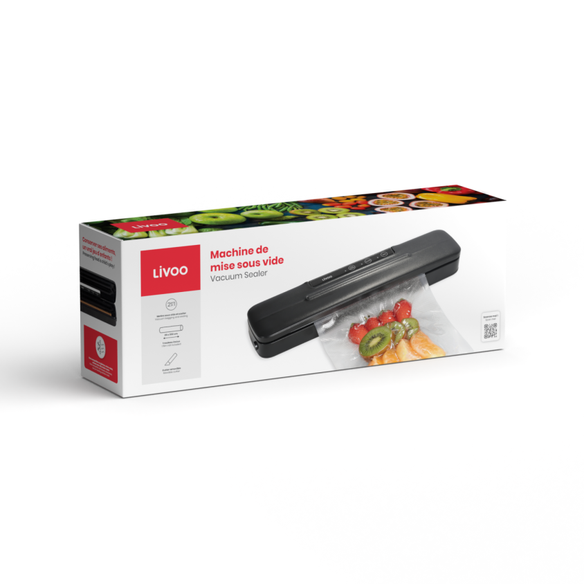 Machine de mise sous vide Livoo – noir, 80 W