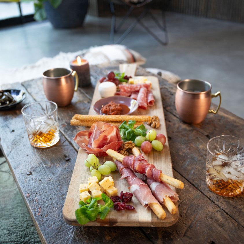 Maxi planche apéritive en acacia Livoo