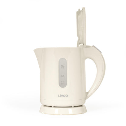 Mini bouilloire 0,8 L Livoo – blanc cassé