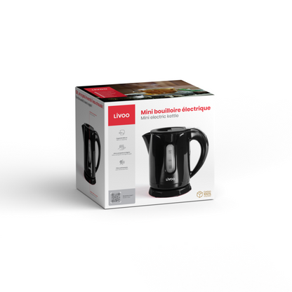 Mini bouilloire 0,8 L Livoo – noir