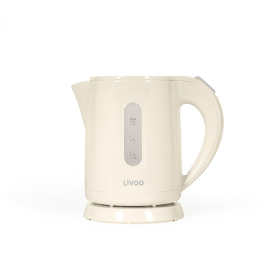 Mini bouilloire 0,8 L Livoo – blanc cassé