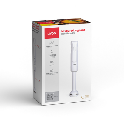 Mixeur plongeant Livoo – blanc