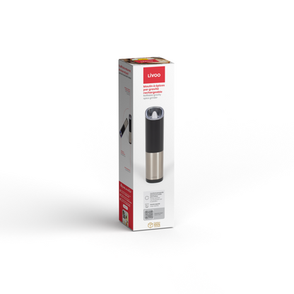 Moulin à épices par gravité rechargeable Livoo