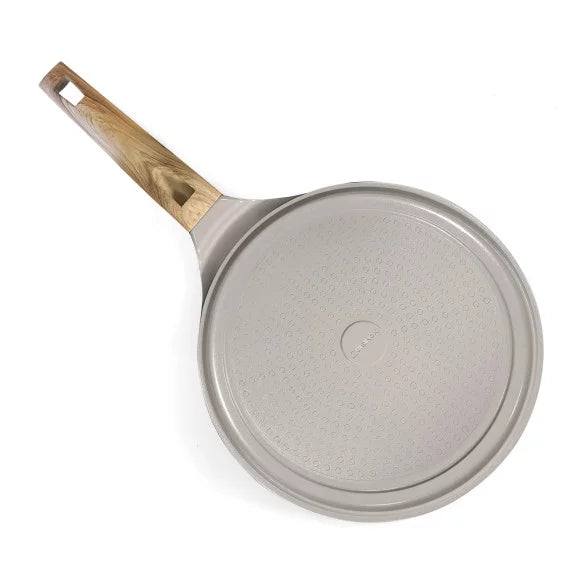 Mythic - Crêpière 25,7 cm revêtement céramique blanche - Cuisinox