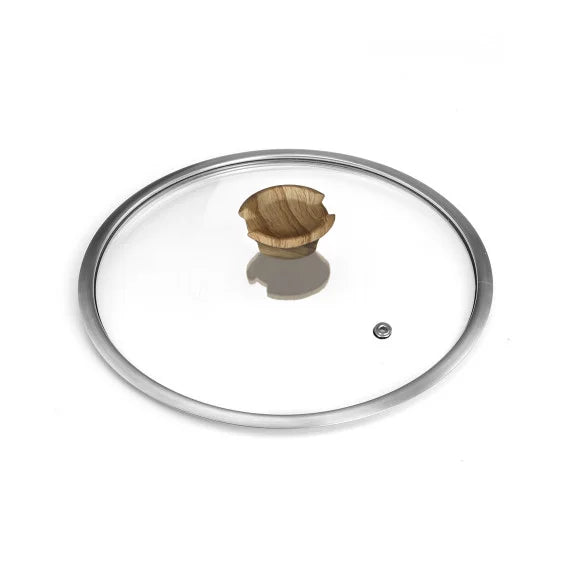 Mythic - Sauteuse 24 cm revêtement céramique blanche avec couvercle - Cuisinox