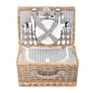 Panier pique-nique 4 personnes Livoo – bois et gris