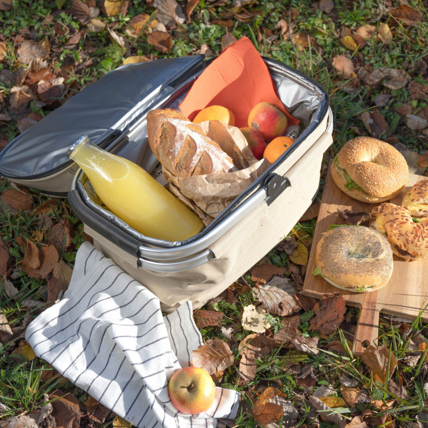 Panier pique-nique 4 personnes Livoo – beige