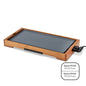 Plancha bambou revêtement céramique Livoo