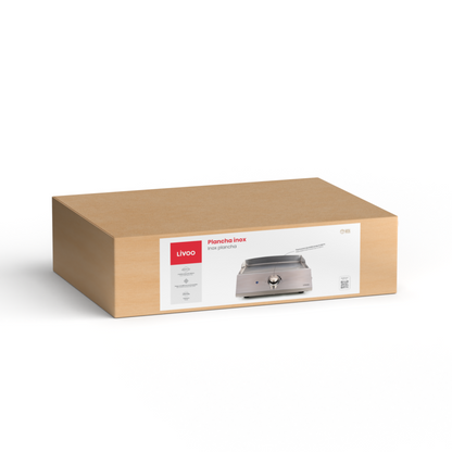 Plancha électrique inox Livoo