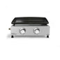 Plancha gaz 2 brûleurs Livoo