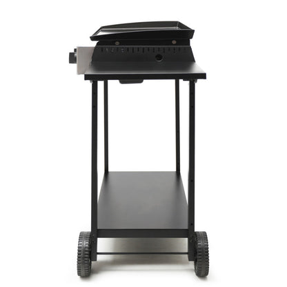 Plancha gaz 3 brûleurs sur chariot Livoo